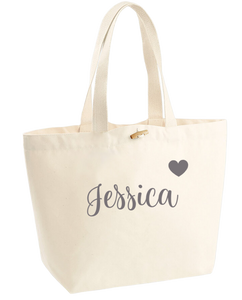 Personalised Canvas Marina Bags