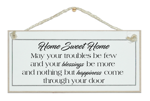 Home - troubles be few