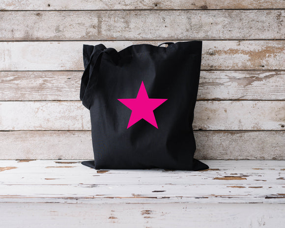 Star Design Tote Bags