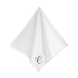 Personalised White Linen Napkins