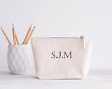 Personalised Initial Make Up Bag