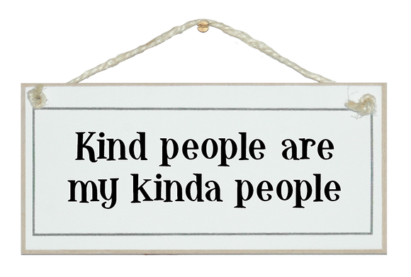 Kind people...