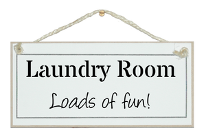 Laundry - loads of fun!