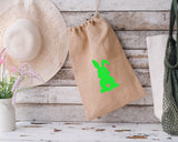 Jute Drawstring Easter Egg Hunt Bag