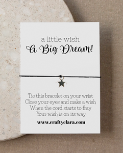 Little Wish, Big Dream Star Bracelet