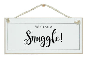 We love a snuggle