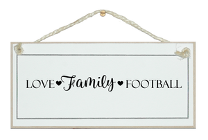 Love, Family....(Rugby) etc.