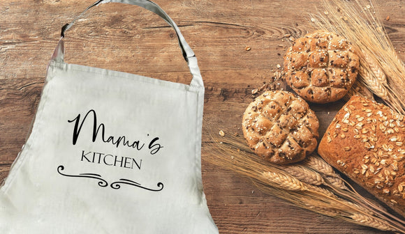 Mama's Kitchen 100% Cotton Apron