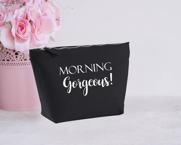Morning Gorgeous. Make up bag