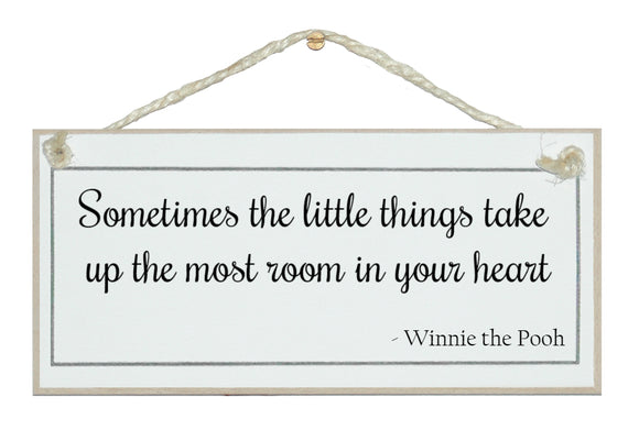 The little things...Winnie the Pooh