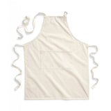 Personalised name 100% Cotton Natural Aprons