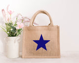 Star Designs....Mini Jute Bags