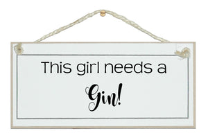 This girls needs...gin!