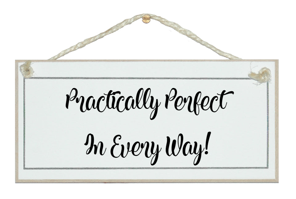 Practically perfect in every way – Crafty Clara