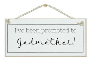 Promoted to Godmother!
