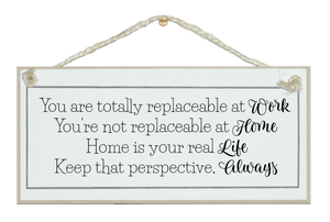 ...home is your real life. Sign