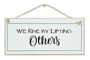 Rise lifting others