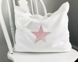 Rose Gold Star Design Marina Bags