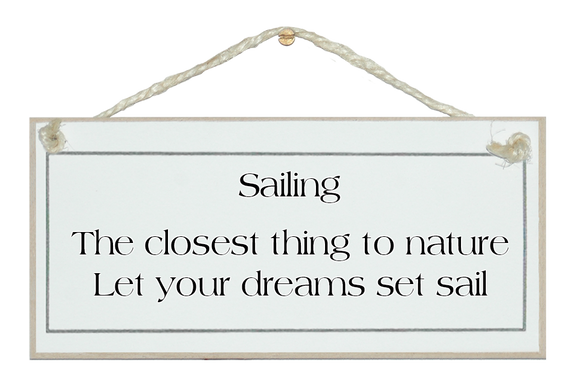 Sailing Montage...