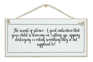 Sound of silence...