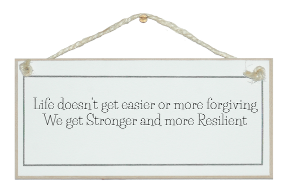 Stronger, resilient