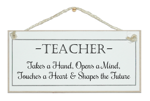 A teacher takes a hand...