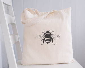 Vintage Bee Tote Bag