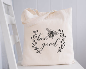 Vintage Bee Good Tote Bag