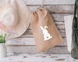 Jute Drawstring Easter Egg Hunt Bag