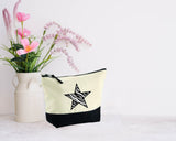 Star Design Black Dipped Base Accessory Bags